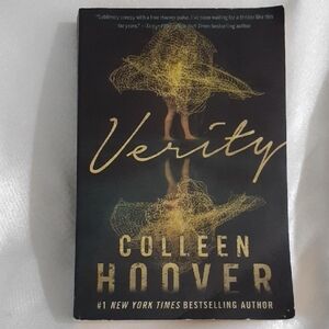 Verity Fction Novel by Colleen Hoover #1 New York Times Best Selling Author